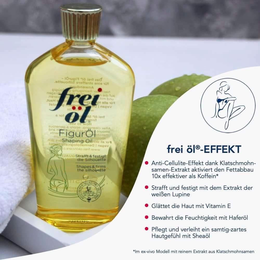 Frei Öl Ulei de corp cu efect anticelulitic, 125 ml Duș și baie Naty Shop