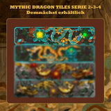 Kit de construcție cu plăci de dragon mitic pentru adulți, jucărie de construcție artistică 3D Divine Loong cu lumini LED și flori, kit de model DIY cu relief de dragon, cadouri creative și decorațiuni (1676 piese)