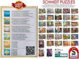 Schmidt Spiele 59789 Puzzle timp cu pisica, puzzle jigsaw 1000 piese Puzzle Naty Shop