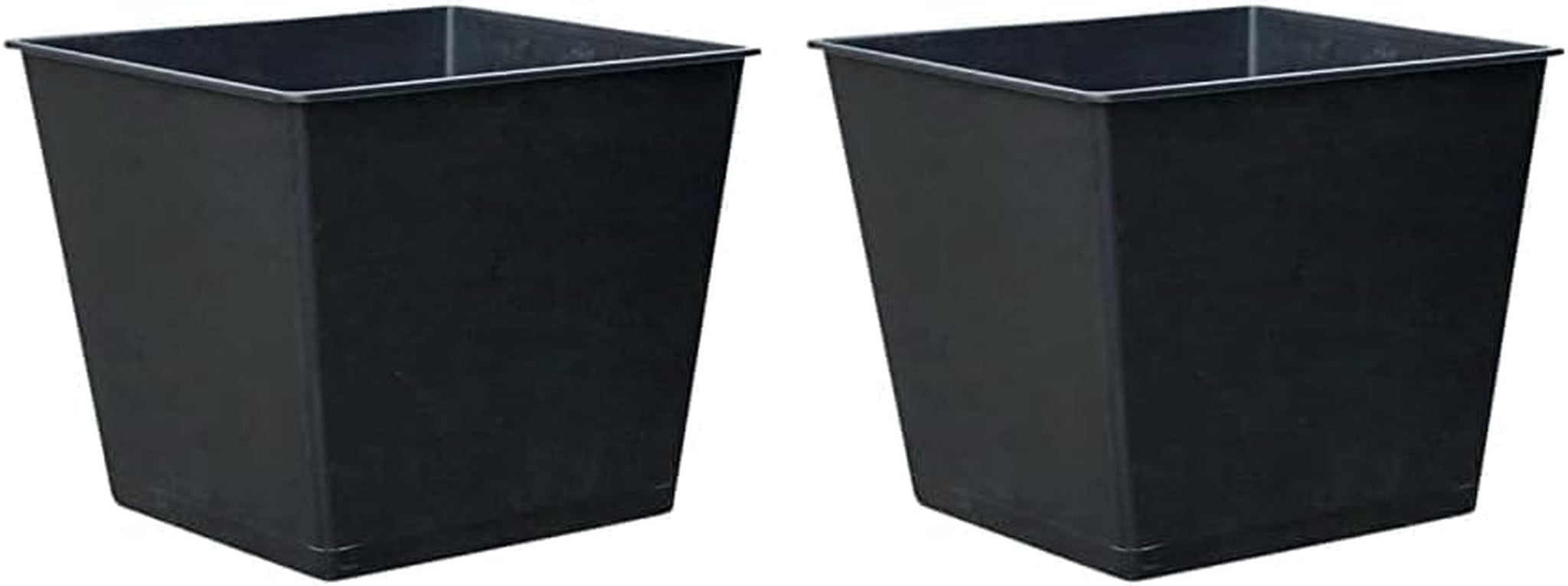 Ghiveci universal Dehner, plastic, negru, 30 x 26 x 26 cm