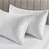 Pernă Bedstory, Pernă de dormit, 2 bucăți, Hipoalergenică, Pernă anti-praf, În jos, Calitate alternativă, Pernă de pat pentru cei care dorm pe spate, stomac și lateral, Dimensiune standard, Lavabilă, 42 X 70 Cm Perne standard Naty Shop Titlu implicit
