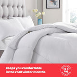Plapumă Silentnight bounceback, 13,5 tog, king size, țesătură din amestec de bumbac, alb, king size Plapumi si pilote Naty Shop
