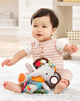 Skip Hop Bandana Buddies jucărie de activitate, jucărie moale pentru bebeluși și copii, multicoloră, elefant Jucarii Bebe Naty Shop