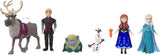 Mattel DISNEY Frozen - Set de basm cu 6 figurine jucăușe preferate, ambalaj interactiv și accesorii pentru copii, HLX04