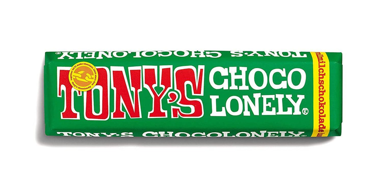 Tony's Chocolonely, ciocolată cu lapte cu caramel și sare de mare 47g