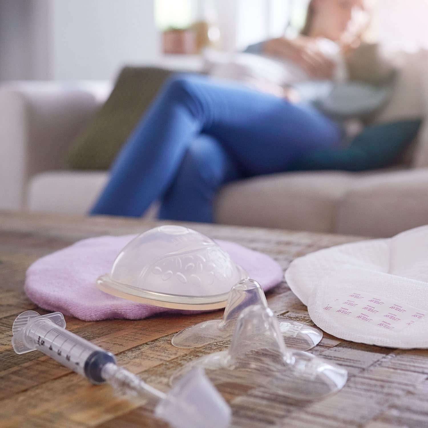 PHILIPS Avent SCF153/03 Protectori mamelon - Taille Moyen Accesorii Hrana si Alaptare Bebe Naty Shop