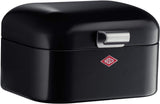 Wesco 235 001 Mini Grandy coș pentru pâine 17 x 18 x 12 cm (L/W/H) roz, oțel inoxidabil Cutii depozitare alimente Naty Shop Negru