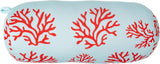 FISURA Pernă de plajă, Culoare gradient, 29 X 12 Cm, Pernă de relaxare, Roz, Pernă de călătorie originală, Pernă de camping din poliester, Demontată Perne calatorie Naty Shop Corali