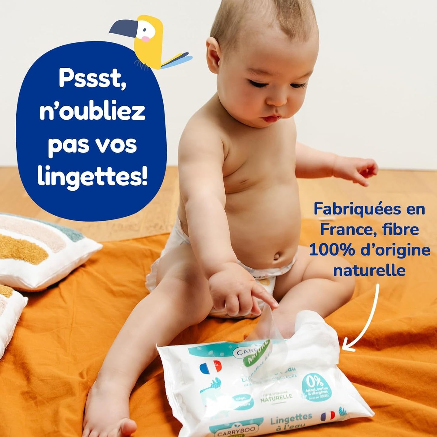 - Windeln Größe 4+ 9-20 kg – Ökologische Babywindeln – natürliche Babypflege, hypoallergen, ohne Parfüm und auslaufsicher – hergestellt in Frankreich – 126 Einwegwindeln – 1 Monat