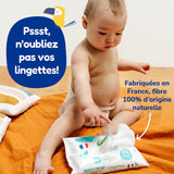 - Windeln Größe 4+ 9-20 kg – Ökologische Babywindeln – natürliche Babypflege, hypoallergen, ohne Parfüm und auslaufsicher – hergestellt in Frankreich – 126 Einwegwindeln – 1 Monat
