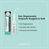 Nuggela & Sulé Regenerator de păr fiole, crește densitatea și rezistența părului Ingrijire par Nuggela