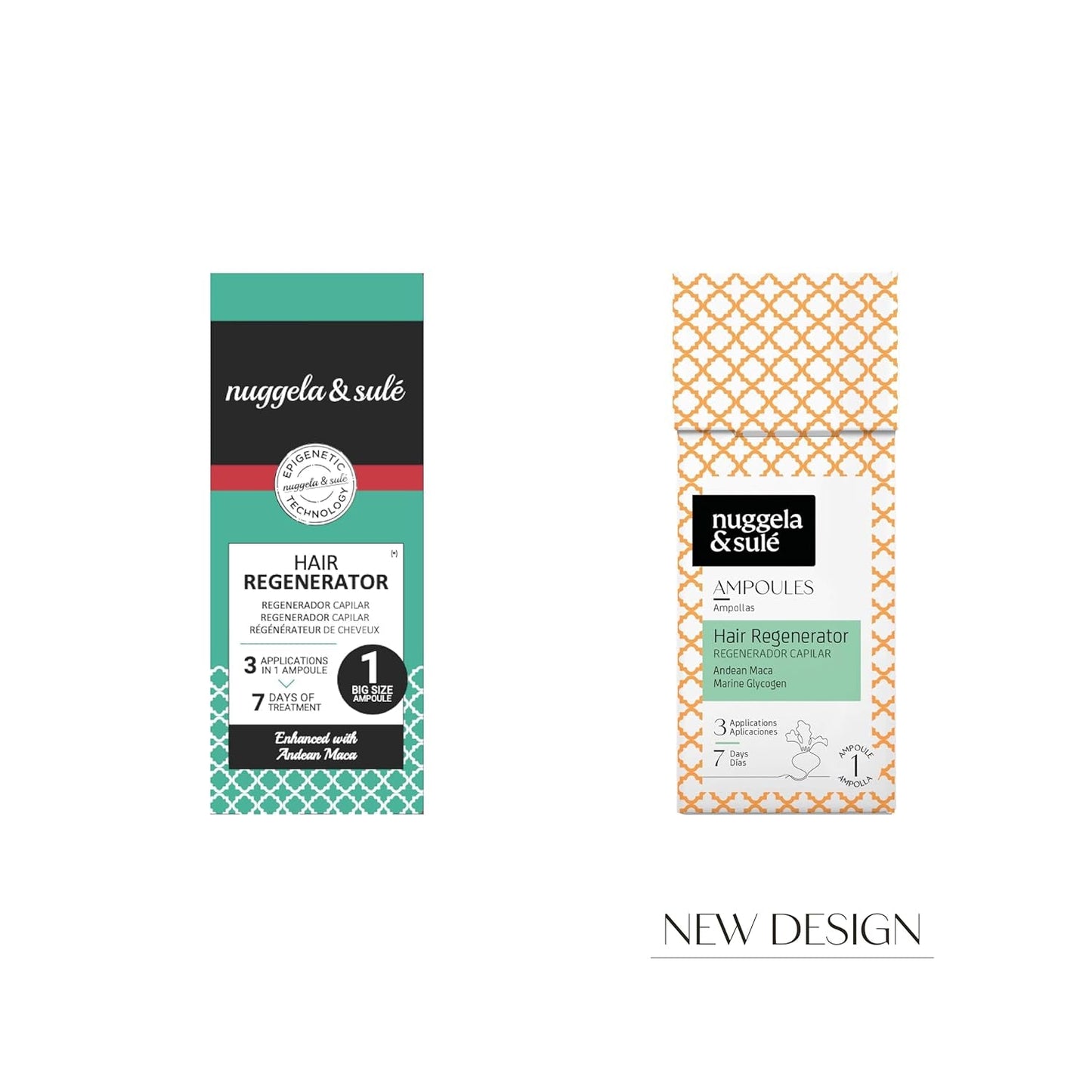 Nuggela & Sulé Regenerator de păr fiole, tratament de 1 săptămână, 10 ml Ingrijire par Nuggela