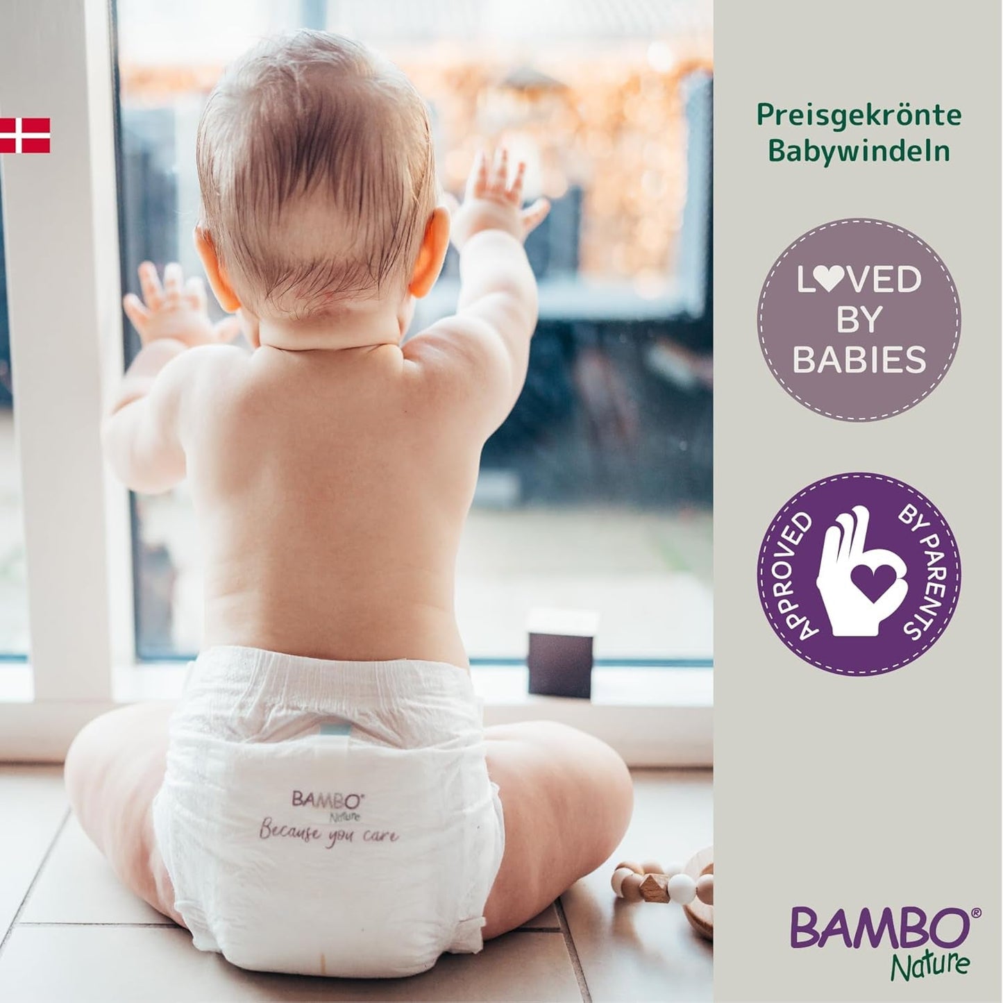Scutece pentru bebeluși Bambo Nature, mărimea 4 (7-14 kg) - 48 bucăți. Scutece premium cu protecție îmbunătățită împotriva scurgerilor | Confort și libertate supreme pentru copiii activi | Scutece testate dermatologic