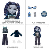 Rainbow High Shadow High Serie 3 - Oliver Ocean - Blaue Modepuppe - Junge - Modisches Outfit und mehr als 10 Bunte Spielaccessoires - Ideal für Kinder von 4-12 Jahren und Sammler