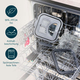 Princess 182611 Mini friteuză pentru fondue - Încălzire rapidă - Filtru de mirosuri - Capacitate de 1,2 litri, argintiu Electrocasnice Naty Shop