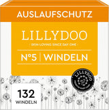 Scutece pentru bebeluși LILLYDOO prietenoase cu pielea - Mărimea 3 (6-10 kg), 29 de bucăți, protecție fiabilă împotriva scurgerilor, moi, fără parfum și fără loțiune pentru pielea sensibilă, testate dermatologic