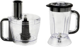 Robot de bucătărie Russell Hobbs [blender/tăietor de legume/mixer de masă/despicator/blender] Robot de bucătărie (frământare, amestecare și feliere), Matte Charcoal Bucatarie Naty Shop
