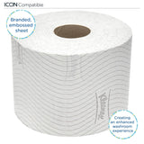 Hârtie igienică Kleenex standard roll 8441 - hârtie igienică cu 2 straturi - 6 pachete a câte 6 role X 600 foi fiecare, alb (36 role/21.600 foi în total)