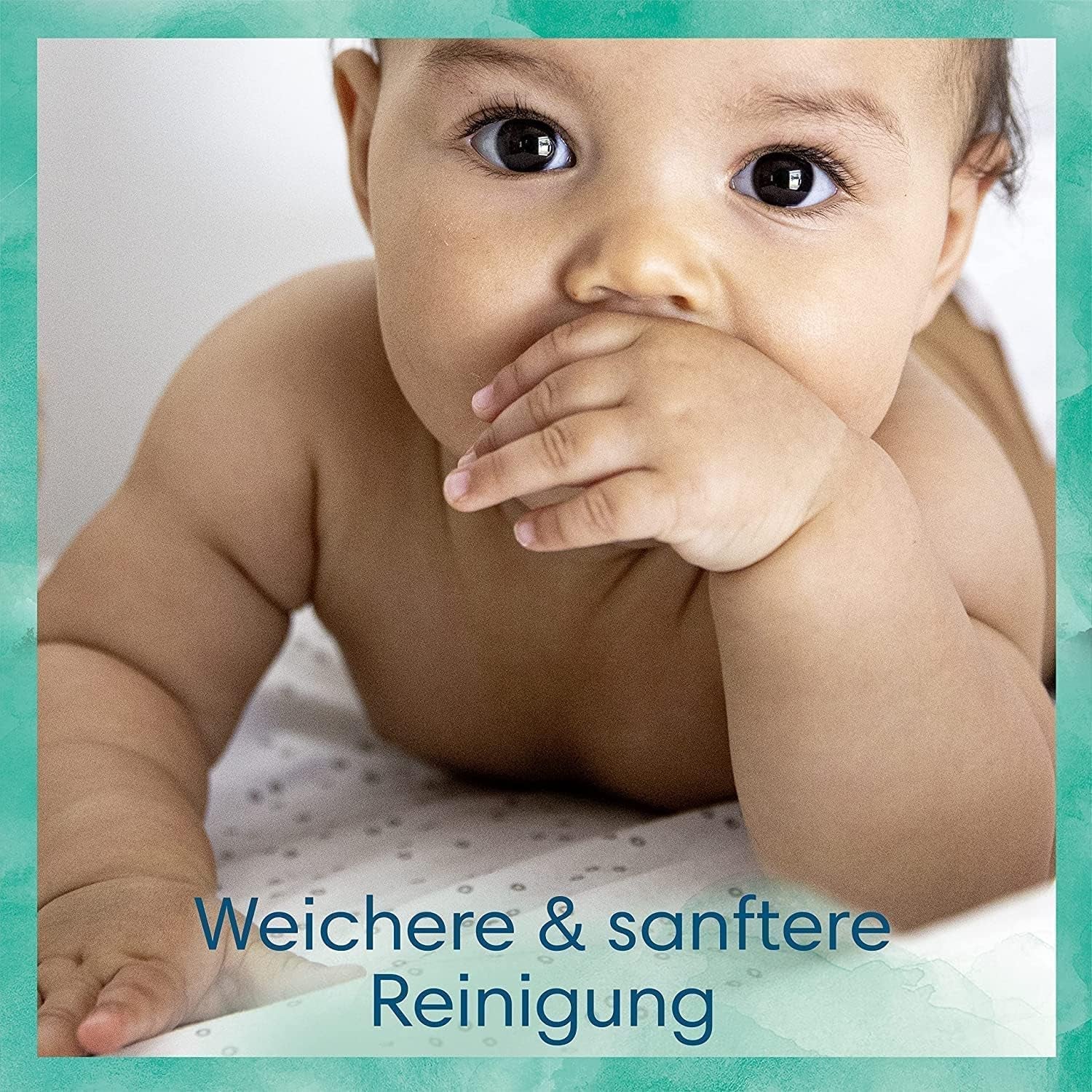 Set Harmonie Aqua Baby cu scutece mărimea 1 (2-5 kg, 180 bucăți), mărimea 2 (4-8 kg, 240 bucăți), cutie de jumătate de lună și șervețele umede Aqua Baby, 720 șervețele (15 x 48), kit de început pentru bebeluși