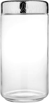 Alessi MW21/75 Borcan de bucătărie din sticlă îmbrăcată 75 cl Cutii depozitare alimente Naty Shop 150Cl