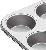 Tavă de copt pentru brioșe Kitchencraft, înveliș antiaderent, pentru 12 brioșe, 35 cm X 27 cm Matrite si tavi pentru copt Naty Shop