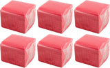 - 600 bucăți Șervețele de masă, Bordeaux, hârtie de unică folosință, Microstitch, 10 X 10 Cm (pliat) și 20 X 20 Cm (nepliat) - Ideal pentru evenimente de catering, baruri și petreceri