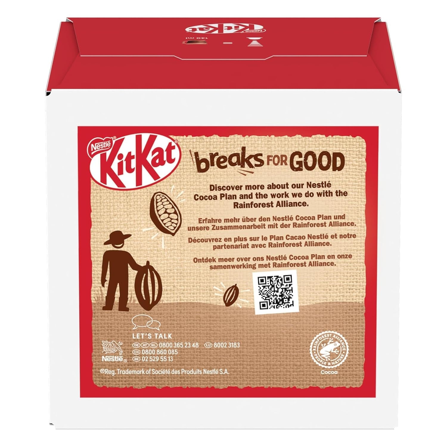 NESCAFÉ DOLCE GUSTO Kit Kat Kakaokapseln 3er Pack (3 x 16 Kapseln)