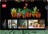 Mini plante LEGO Icons, 9 flori artificiale de construit, set de colecție botanică pentru adulți cu ghiveci de teracotă construibil, decorațiuni pentru casă, cadou pentru femei și bărbați 10329 Seturi de constructie Besuche den LEGO-Store