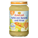Bio Apfel Mit Banane Und Hirse, Ab Dem 6. Monat, 190 G Naty Shop Default Title