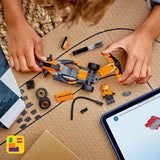 LEGO City F1 Racer cu mașină de curse Mclaren - Model de jucărie Formula 1 cu mașină de curse și minifigurină - cadou mic pentru băieți și fete de la 6 ani sau fani ai sporturilor cu motor 60442 Seturi de constructie Besuche den LEGO-Store