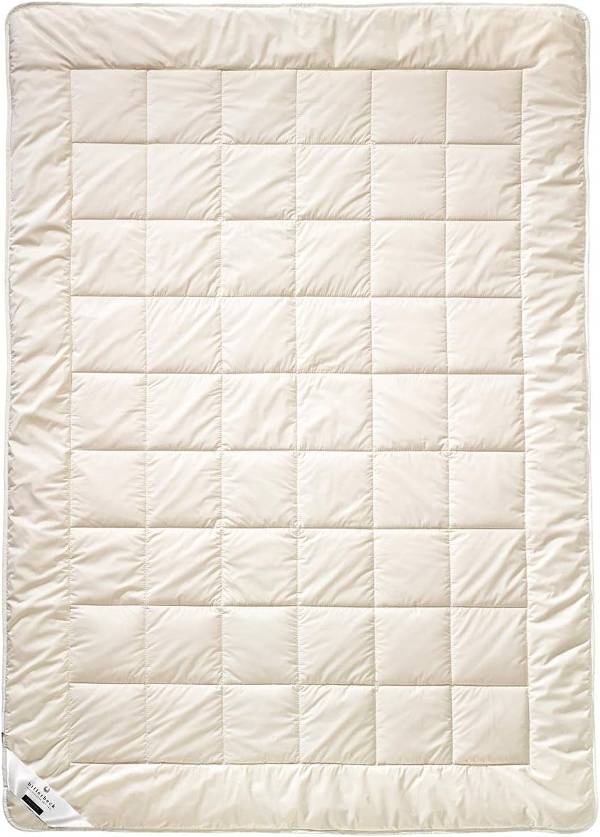 Plapumă Billerbeck E45 Bamboo - plapumă de vară - 135 X 200 Cm - plapumă de bumbac, plapumă răcoritoare - cu umplutură de bambus, ușoară vara (Sl) Plapumi si pilote Naty Shop Mediu (M) 155 X 220 Cm
