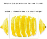 (£0.55) Felii uscate de lămâie, ceai de lămâie, fructe citrice acre și răcoritoare, fără zahăr, vegan și kosher, 250g (0.25kg) (250g) Produse deshidratate Naty Shop