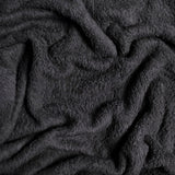 Brentford's Teddy Fleece Blanket, Pătură mare pentru pat, plușată, super moale, caldă, pentru canapea, pat, cuvertură de pat, negru - 150 X 200 Cm Paturi si Cuverturi Besuche den Brentfords-Store