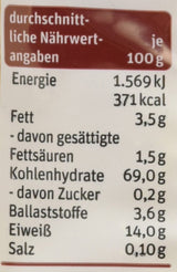 tegut... Fir de tăiței din ou, pachet de 6 (6 x 250 g)