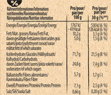 Cereale crocante pentru micul dejun Triple Crunchy în formă de churro cu ciocolată cu lapte și caramel sărat, conținut de cereale integrale 36%, pachet de 8 (8x300g)
