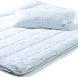Aqua-Textil Soft Touch Set pentru copii Plapumă 100 X 135 Cm 250G și 350G cu pernă 40 X 60 Cm 150G Plapumă 4 anotimpuri Reglare climatică Oeko-Tex Plapumi si pilote Naty Shop 135X200 Cm + 1X 40X80 Cm Set 4 anotimpuri