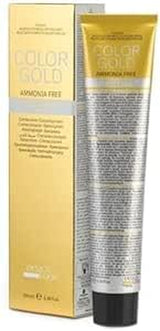 - Crema de culoare Color Gold 7.0 Blond - 100 ml - Vopsea de păr profesională cu acoperire gri Vopsea pentru par Naty Shop 8,13 Kg 100 G (1 pachet)