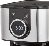 Cafetieră CASO Selection C 10 Thermo Design – Carcasă din oțel inoxidabil, carafă izotermă de 1,2 l (10 cești), comenzi tactile și cronometru, funcție Aroma PLUS, filtru permanent, filtru anti-picurare