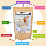 Dalia - Făină integrală de ovăz organică 500g | Fără gluten | Bogată în fibre și proteine | Origine: Italia | Pentru pâine, prăjituri, terci și rețete fitness | Calitate premium