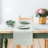 PAW - Airlaid Table Runner (40 Cm X 24 M) I Decorațiuni de masă pentru comuniune, confirmare, nuntă, aniversare, petrecere în grădină, botez I Decorațiuni de masă Panglică de masă elegantă - Willow Branch I Willow Branch