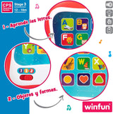 winfun ColorBaby 44256 Tavă de învățare cu lumină și sunet Jucarii Bebe Naty Shop