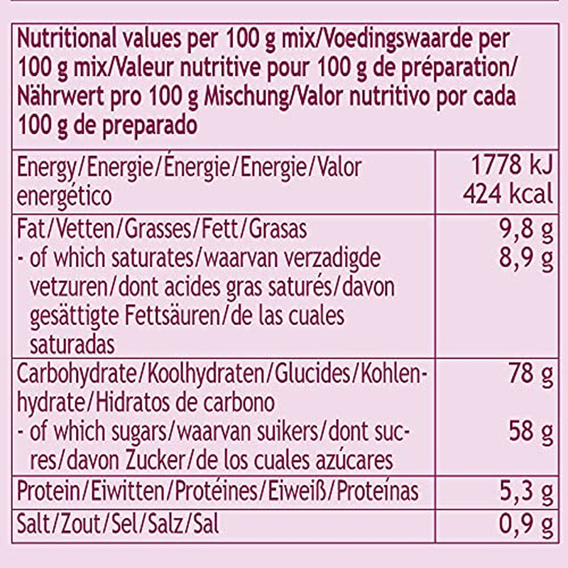 Funcakes Mix Für Crème Pâtissière, Einfach Zu Verwenden, Köstlicher Pudding Zum Füllen Von Kuchen, Cupcakes Und Anderen Leckereien, Nur Wasser Hinzufügen, Halal., 1 Kg Amestec pentru copt si gatit Naty Shop