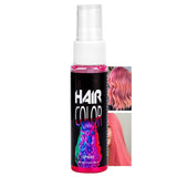 Culoare spray pentru păr, Vopsea de păr temporară spray roșu, Vopsea de păr colorată roșu, Vopsea de păr lavabilă, Spray de culoare pentru păr roșu viu, Vopsea de păr instant, Vopsea de păr pentru carnaval, Halloween, Cosplay, Party Vopsea pentru par Naty Shop Roz 30 Ml (1 pachet)