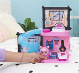 Zoobles Magic Mansion Casă de vis transformabilă cu 6 camere, tobogan și accesorii