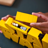 LEGO Star Wars 75407 Star Wars Logo Bricks - Set de construcție pentru adulți de colecționat - Model de cultură pop - piesă de prezentare pentru birou - Idee de cadou pentru adulți și fani adolescenți Seturi de constructie Besuche den LEGO-Store