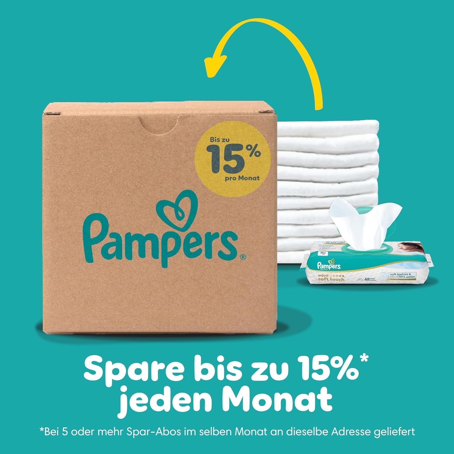 Scutece Pampers Baby-Dry mărimea 5, 174 de scutece, 11 kg - 16 kg, protecție împotriva scurgerilor de până la 100% și confort toată noaptea