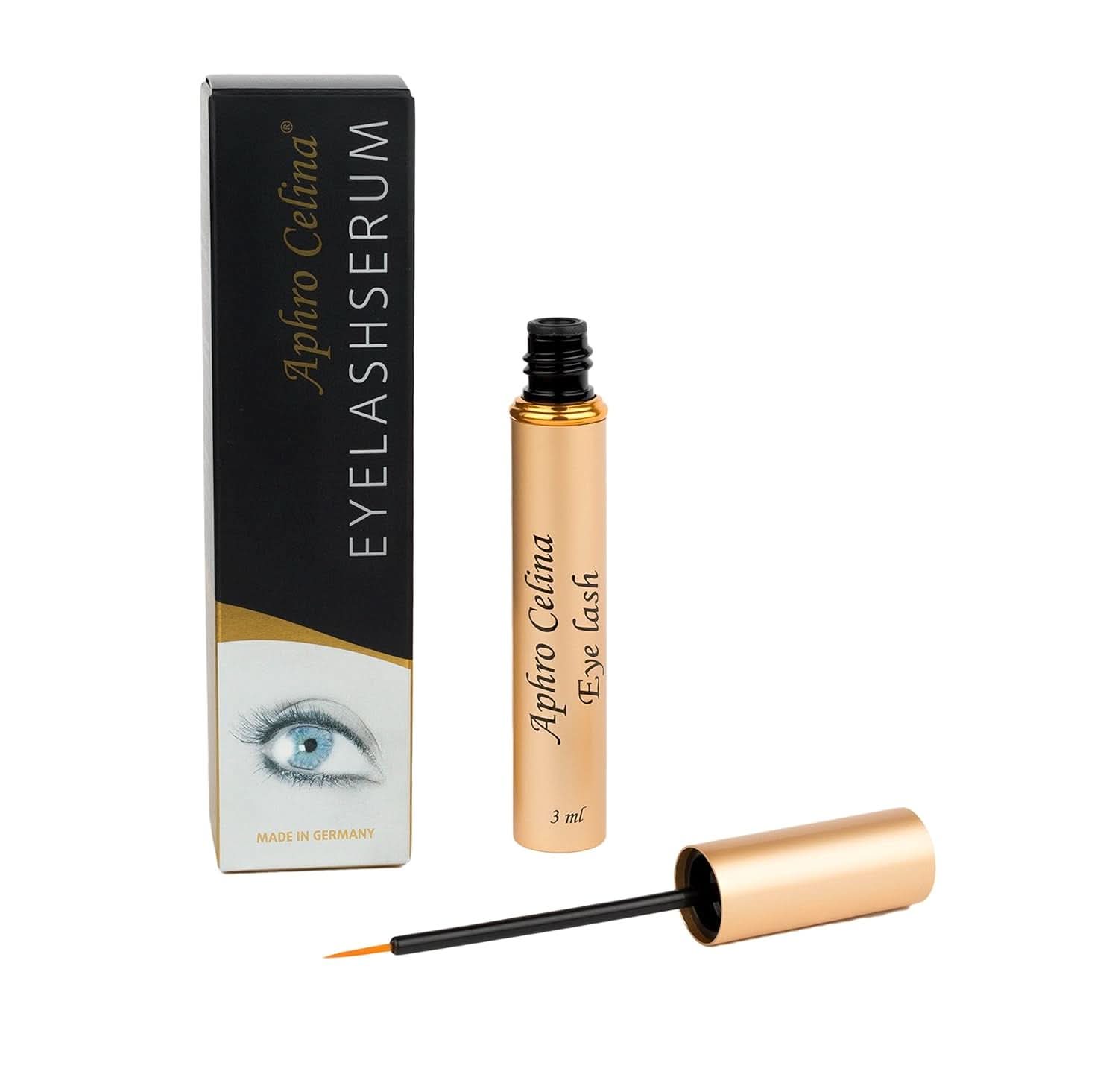 Aphro Celina, Ser pentru gene mai lungi si groase, 3 ml Cosmetice si Infrumusetare Naty Shop