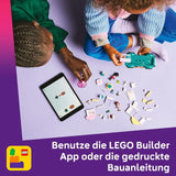 Camion de înghețată LEGO Friends Heartlake City, set de joacă pentru jocuri de rol, set de construcție cu 2 figurine și un iepuraș, jucărie pentru fete de la 4 ani, jucărie de construcție cu minifigurine ale personajelor 42644 Seturi de constructie Besuche den LEGO-Store