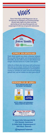 Dr. Oetker Vitalis Less Sweet Crunchy Pure: Musli crocant cu 30% mai puțin zahăr, pachet de 5 (5 x 600g)