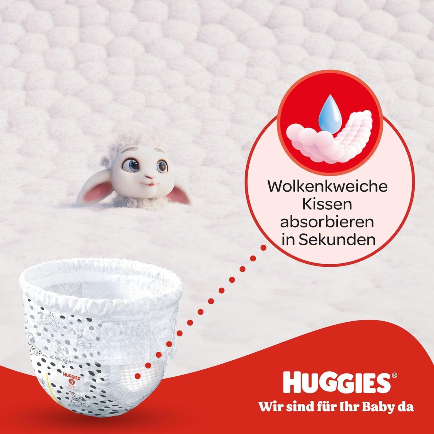 Pantaloni Huggies Little Movers Disney, mărimea 4, 120 bucăți (4x30), cutie lunară